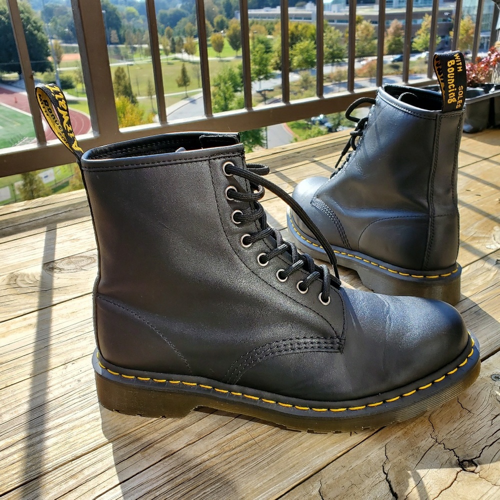 New Dr. Martens Core 1460 8-Eye Black Combat Boots